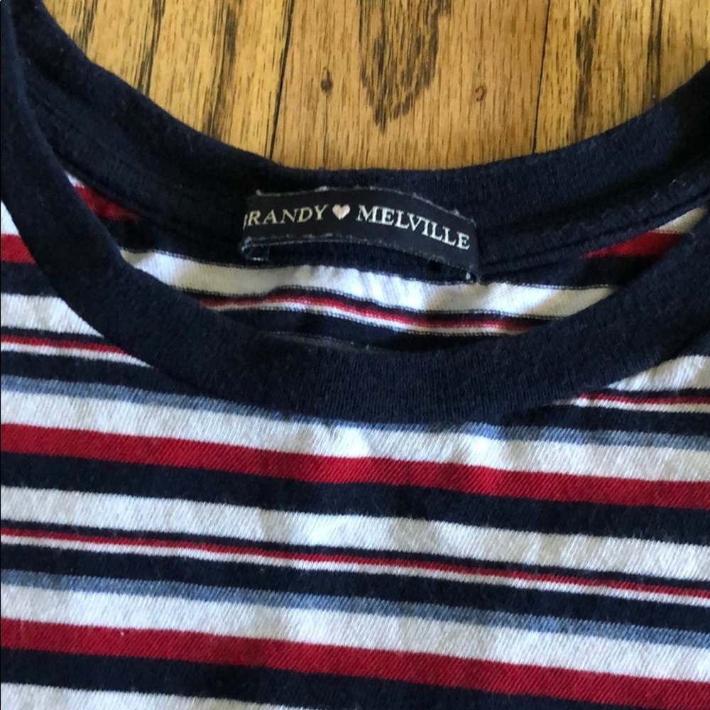 STRIPED CROP TOP - Picture 3 of 3
